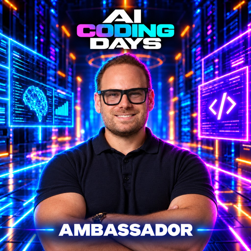 Benjamin Ruschin as AI Coding Days Ambassador