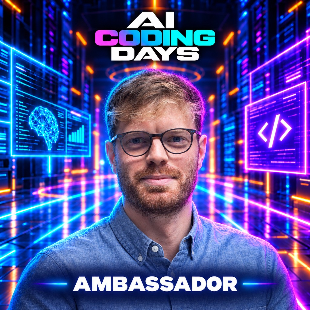 Fabian Kothe als AI Coding Days Ambassador