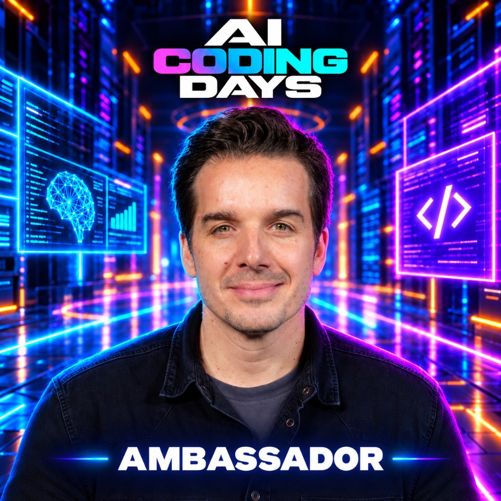 Stefan Vosskötter als AI Coding Days Ambassador