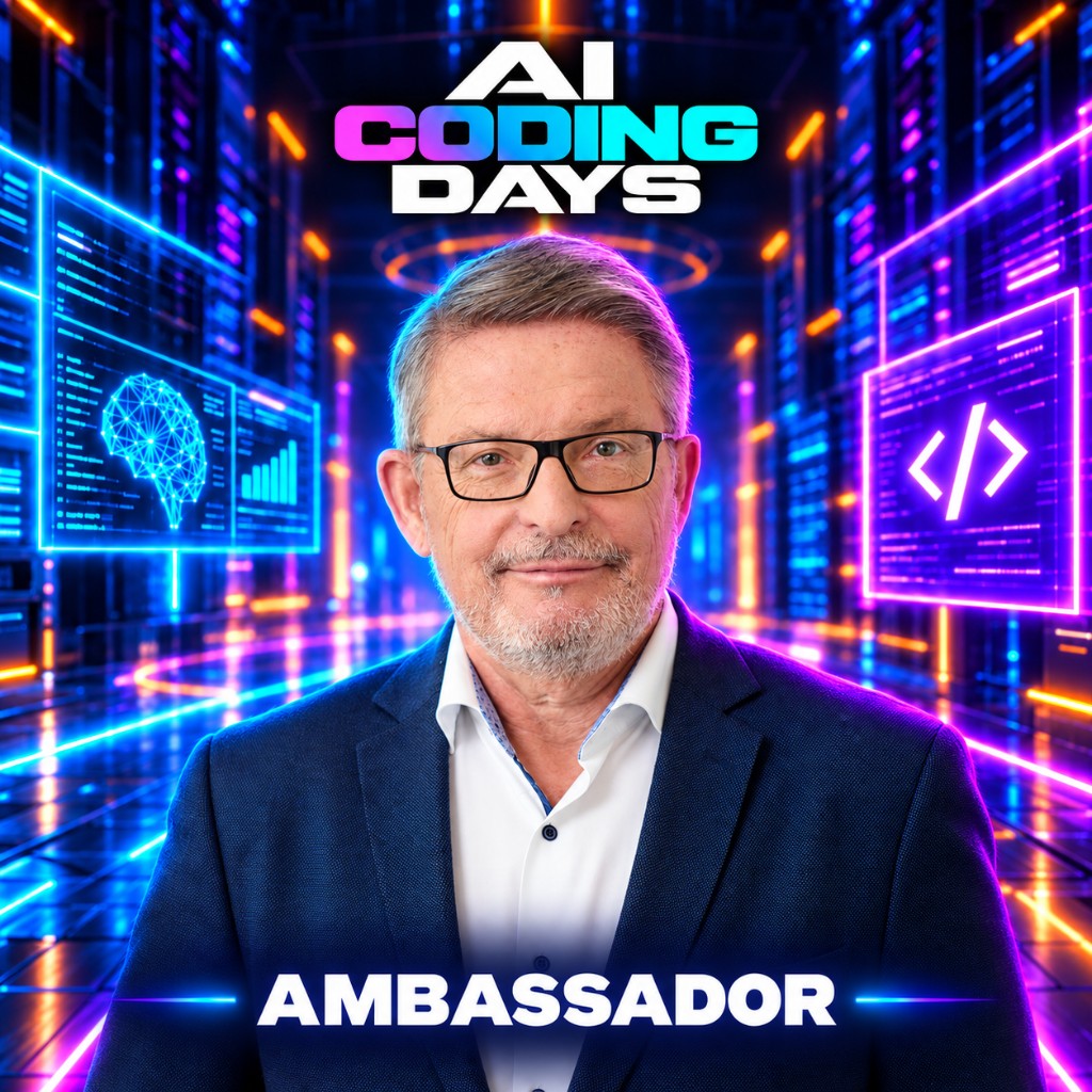 Walter Reinarz as AI Coding Days Ambassador